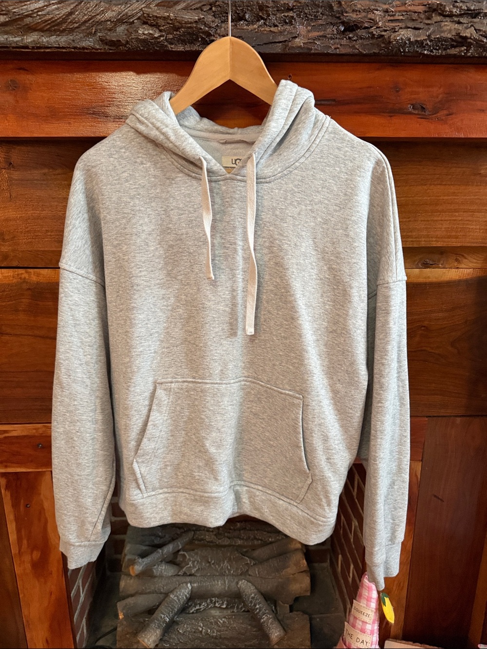 UGG Women’s Light Gray Pullover Hoodie